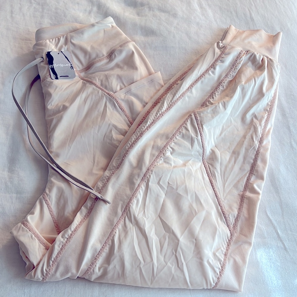 NWT Free People Movement Color Me Happy Joggers XS Cream - Picture 3 of 7
